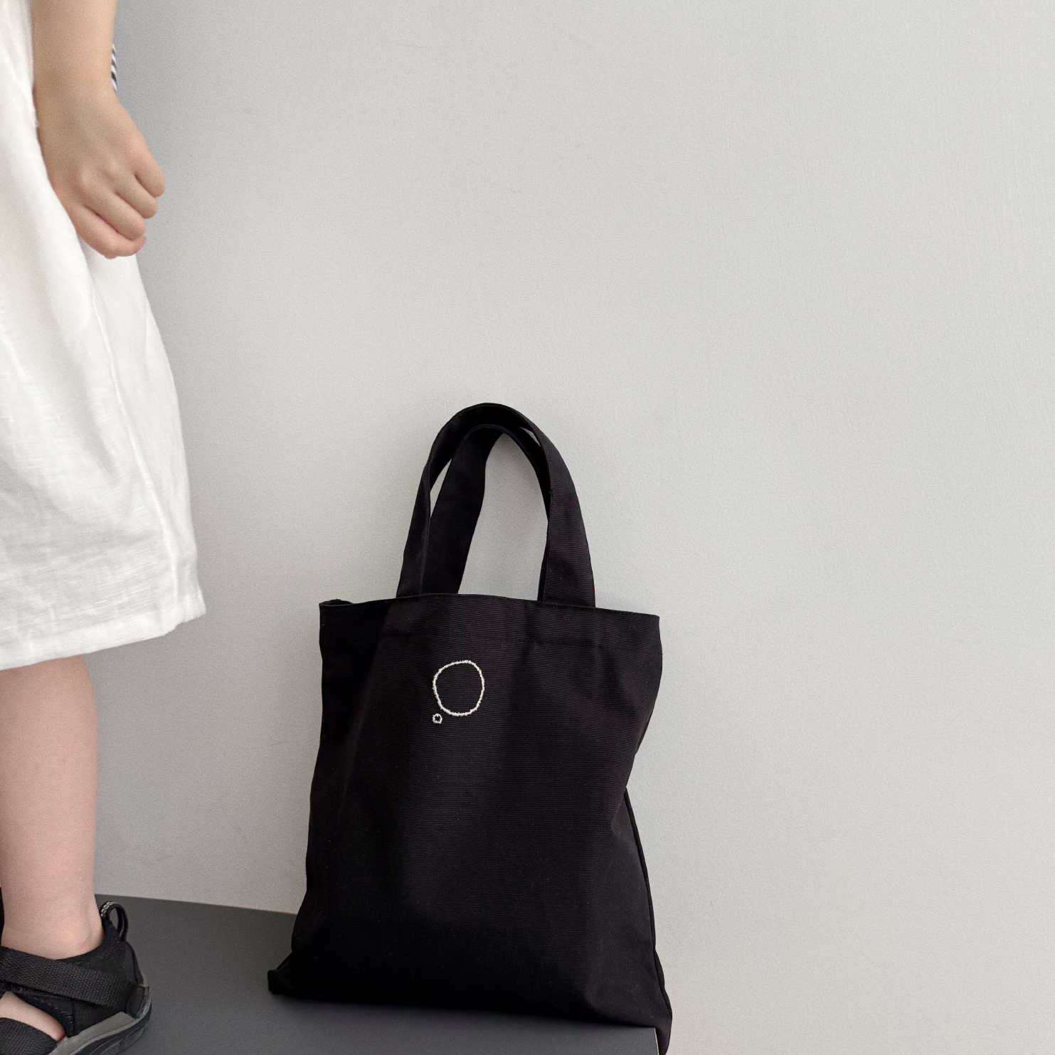  miniwhy亲子童装 | 水洗尼龙刺绣logo小拎包 挺括耐磨承重 25夏