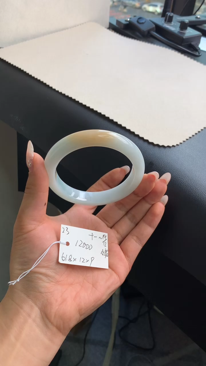 未镶嵌手镯翡翠十*?翡翠手镯 下单联系小耳机#23