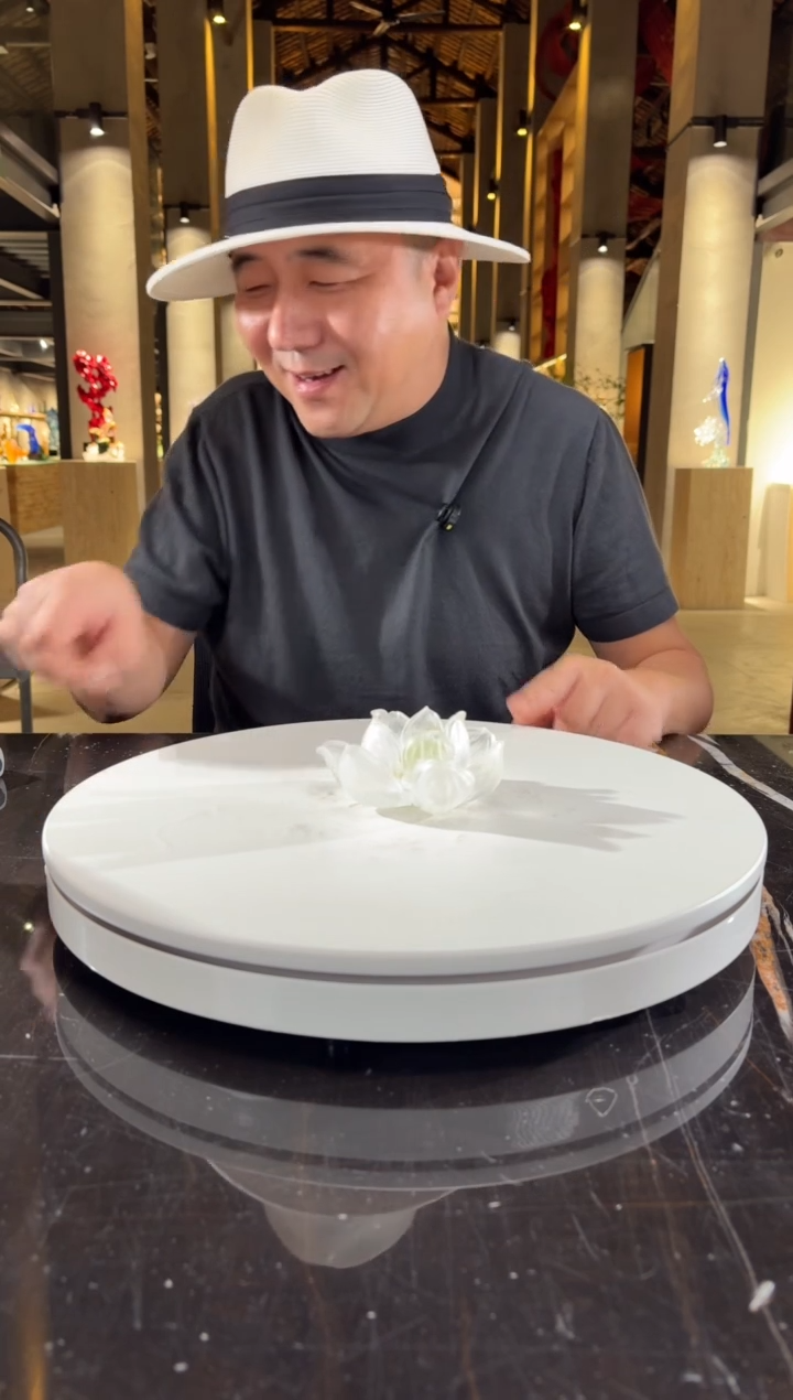 摆件CS0202009夏荷香插艺术琉璃摆件