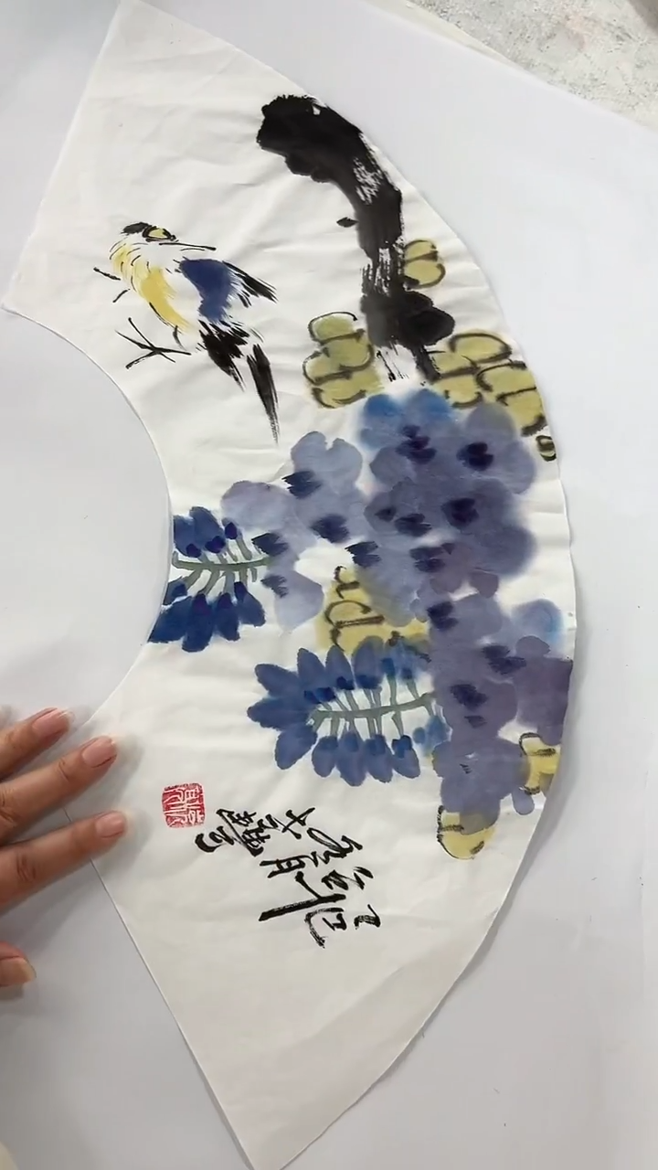 国画直播福利/国画/花鸟