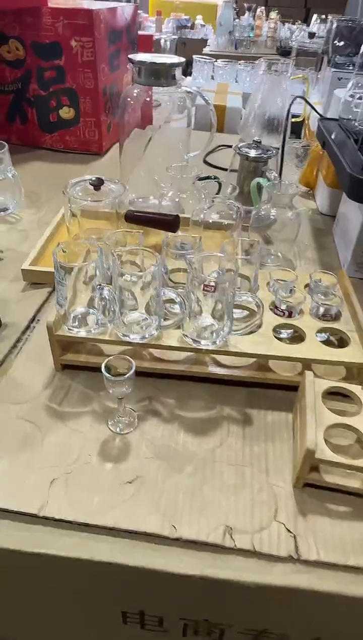 【闪购商品】水晶玻璃无盖款青苹果直播价6+6