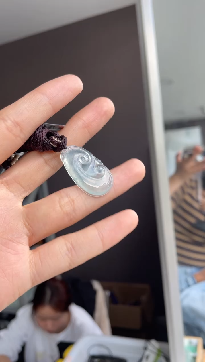 吊坠(不含链)未镶嵌翡翠天然缅甸A货翡翠