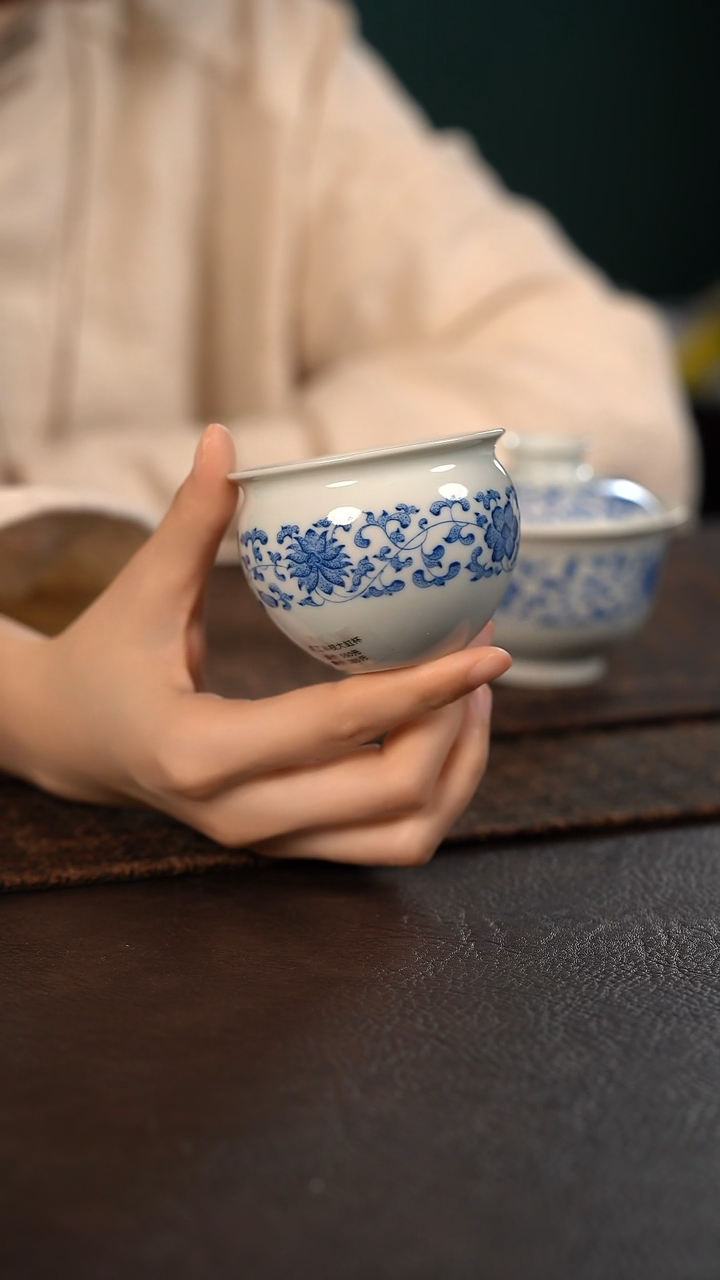 【闪购商品】杯聚澜堂点工串枝大缸杯
