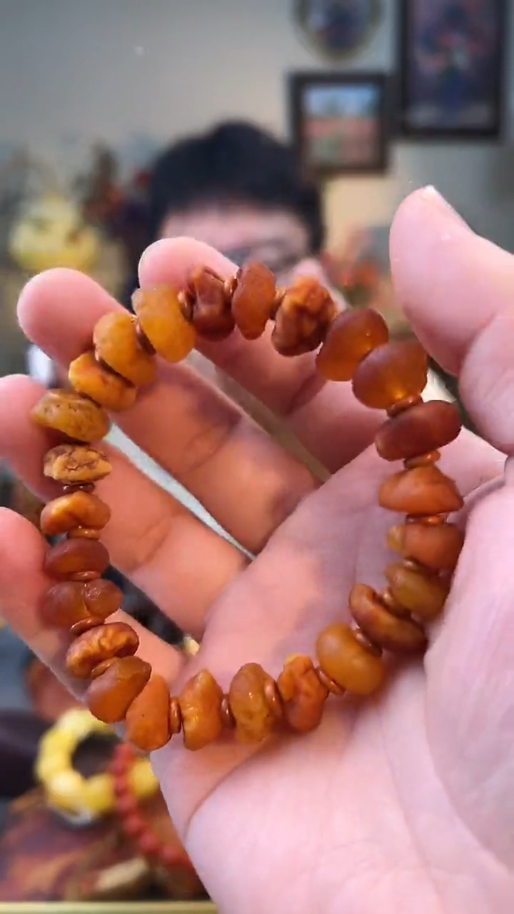 手串琥珀未镶嵌西*柳手串