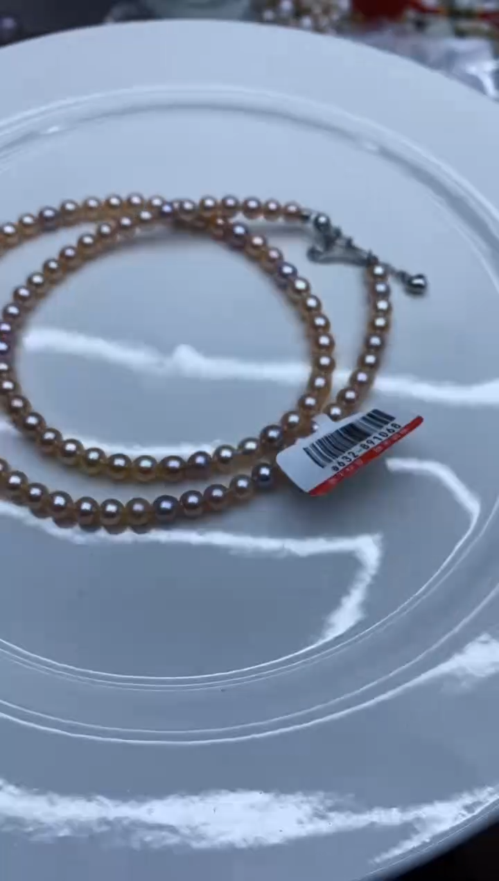 项链未镶嵌淡水珍珠多样性发其一
