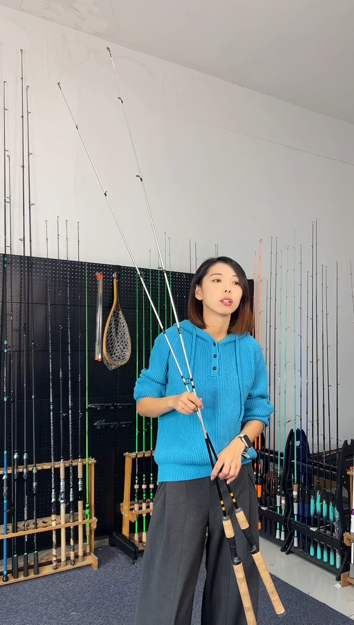 1.8m碳素银色1.8米枪柄+左手水滴轮（瑕疵尾货竿，没有售后）