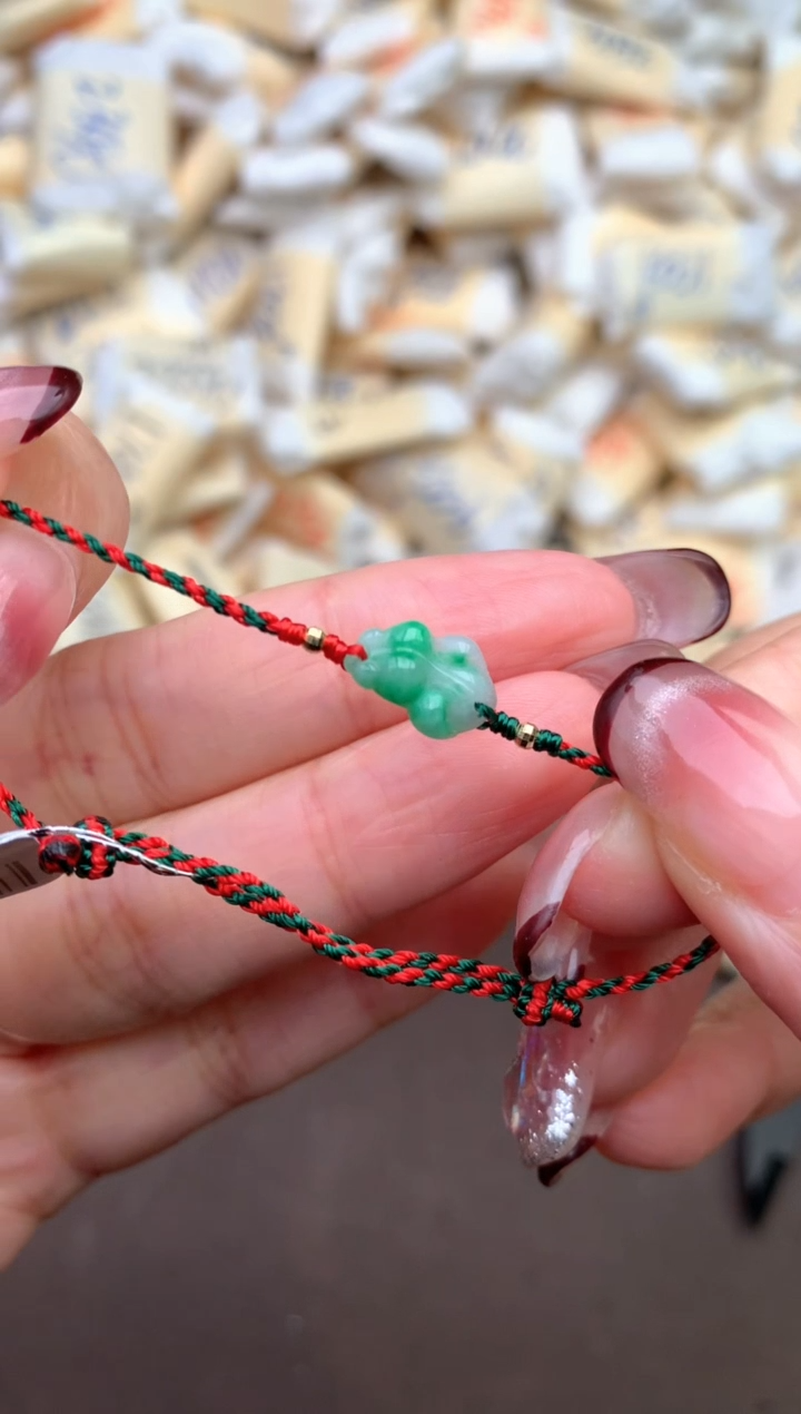 【闪购商品】翡翠手绳未镶嵌一