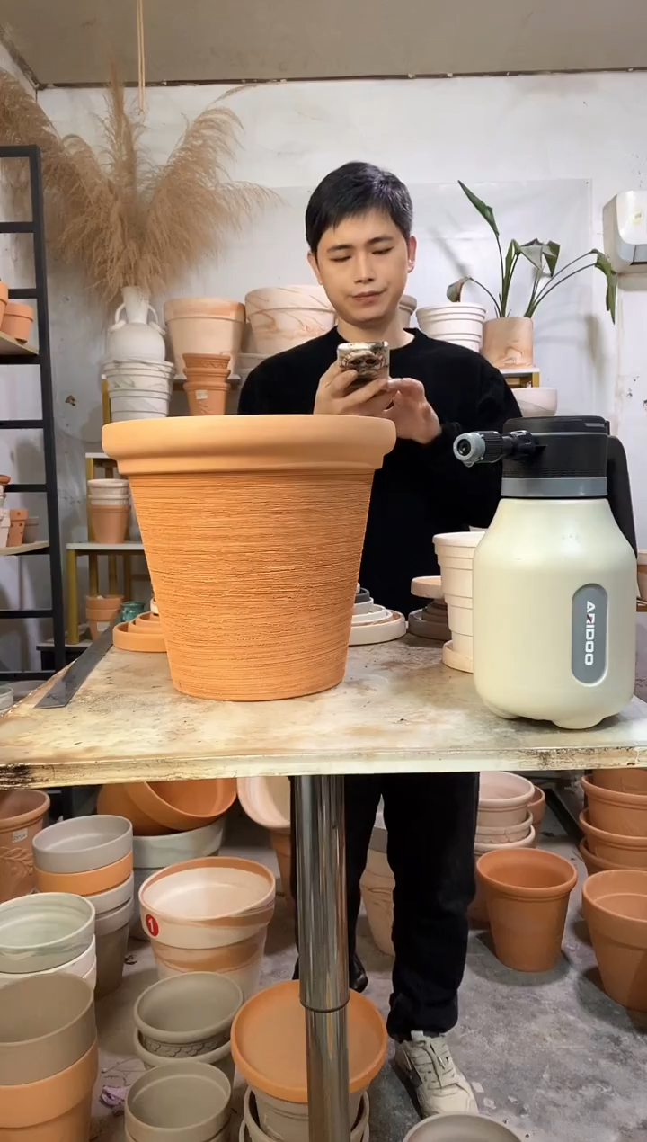 瑕疵无售后30*27红陶拉丝 1盆无托