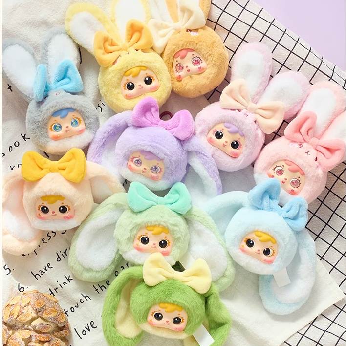 【芋来来拆盒】三小毛Samuel多彩小兔兔毛绒盲盒