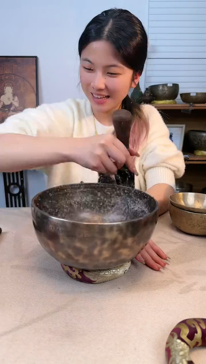 【闪购商品】高品质7a满月颂钵21.5-F送全套配件