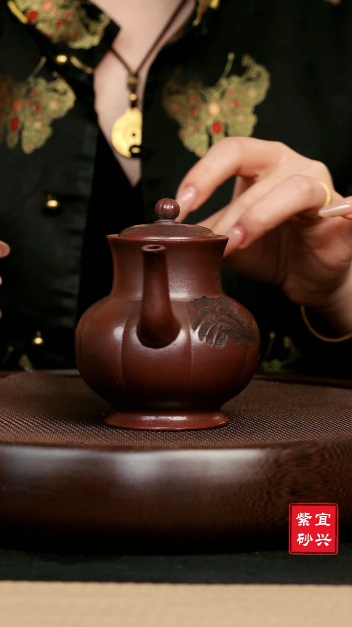 【闪购商品】紫砂茶壶宜兴紫砂壶手工宫灯