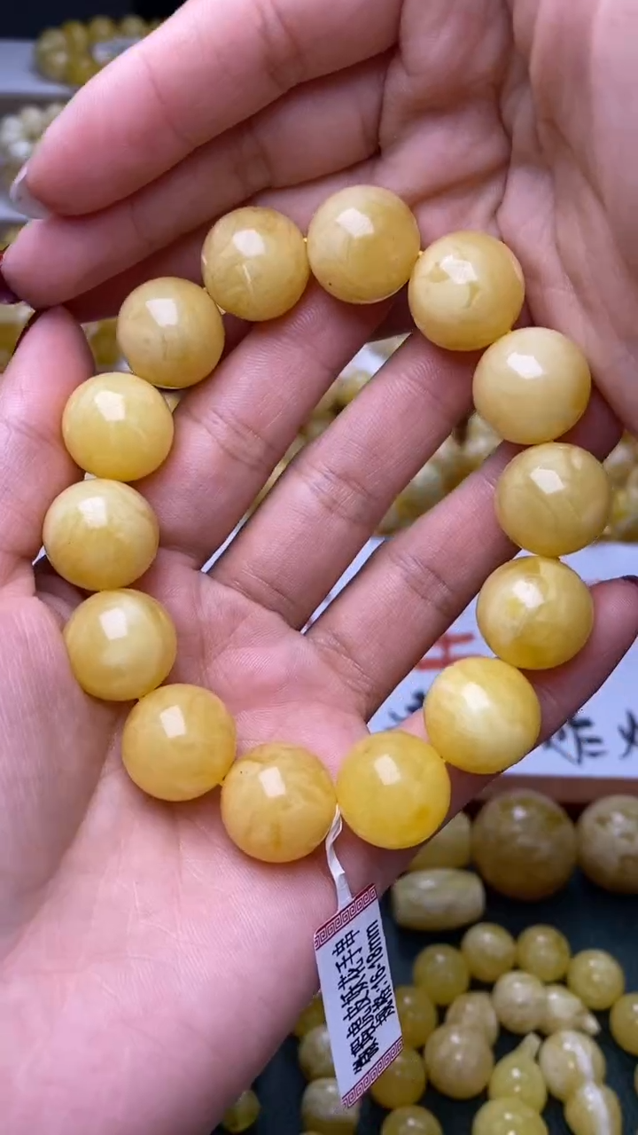 裸石蜜蜡未镶嵌葵.65 尺寸16+微瑕