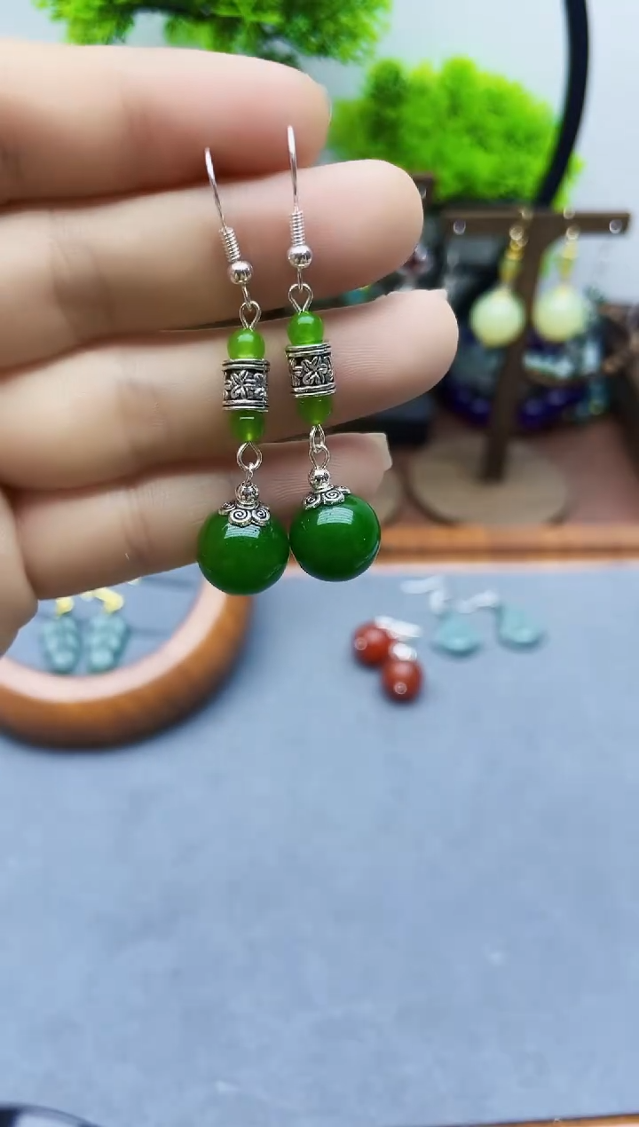 未镶嵌和田玉耳饰663000