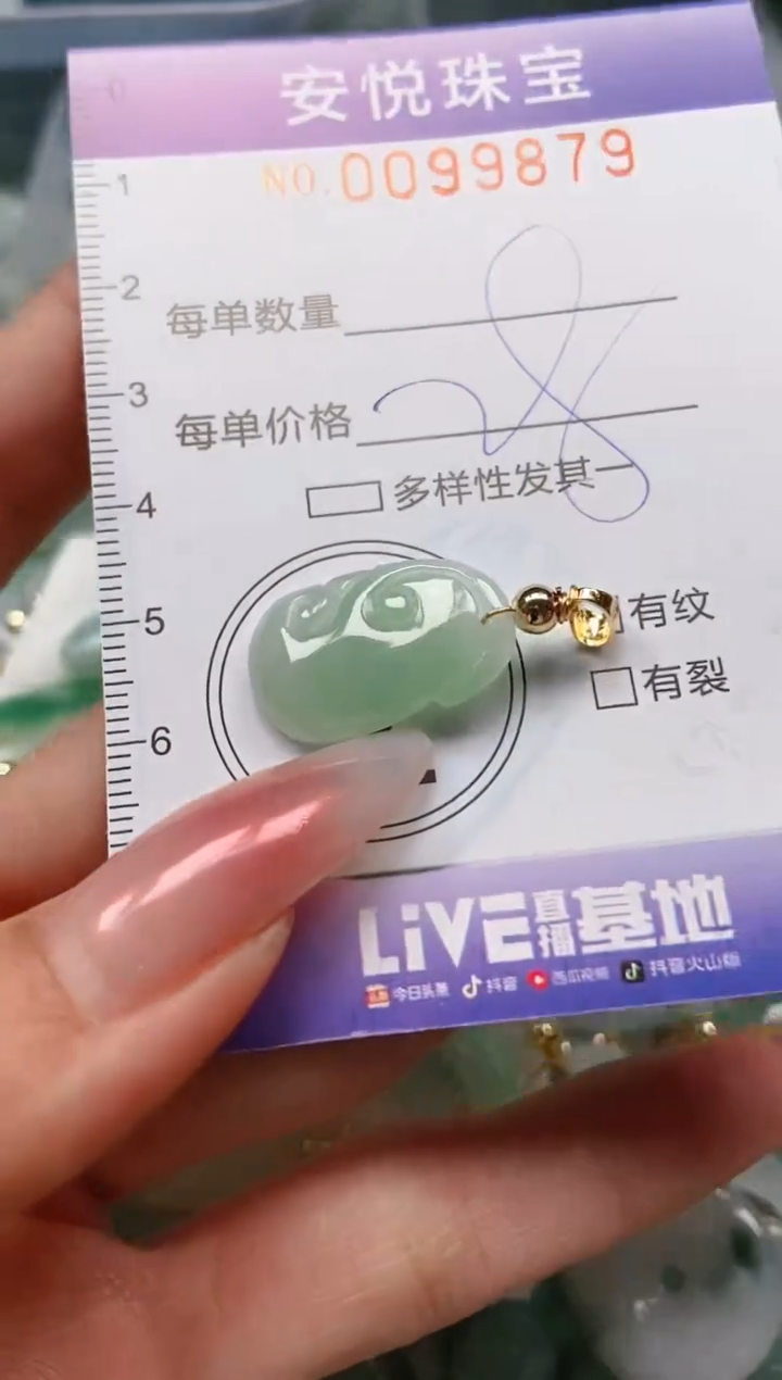 【闪购商品】翡翠颈饰未镶嵌闪购0099879