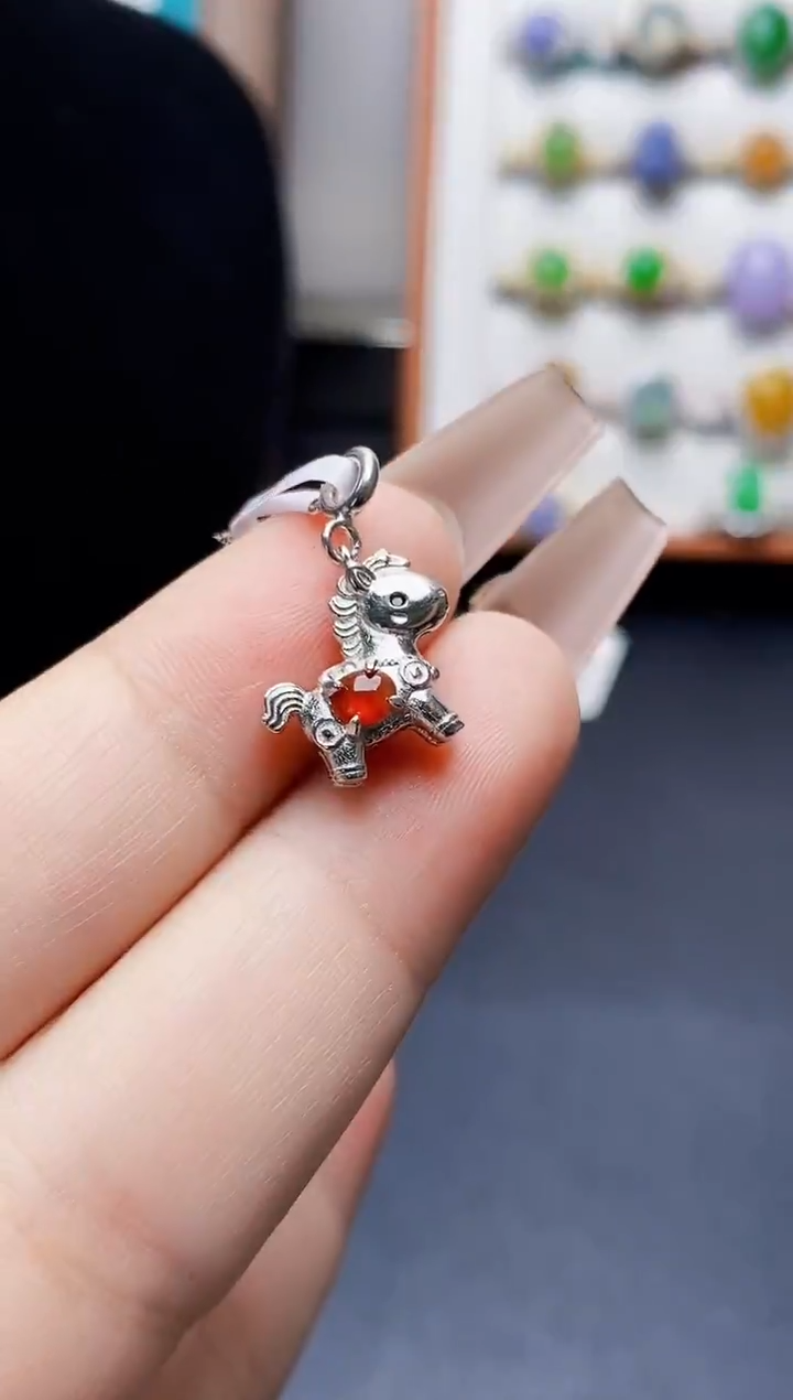 银S925镶嵌戒指翡翠0095