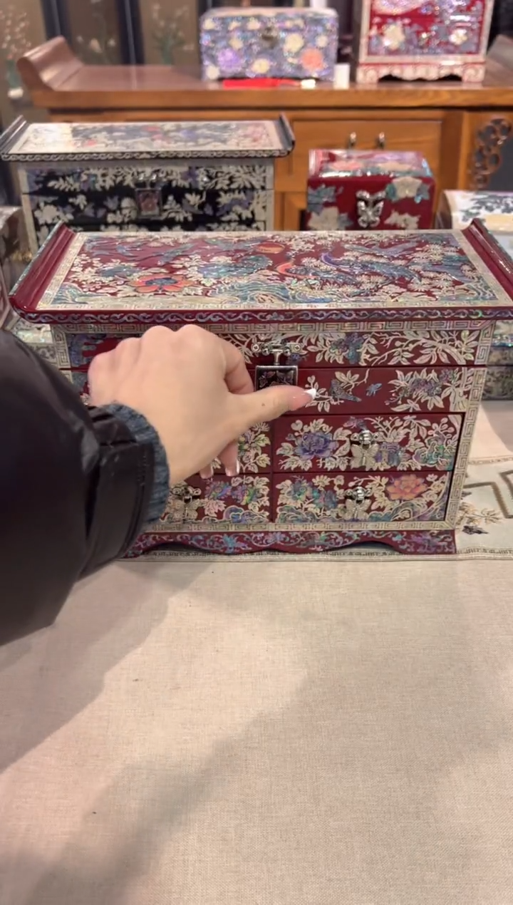 【闪购商品】大翘角.弘贝雅螺钿漆器文化馆