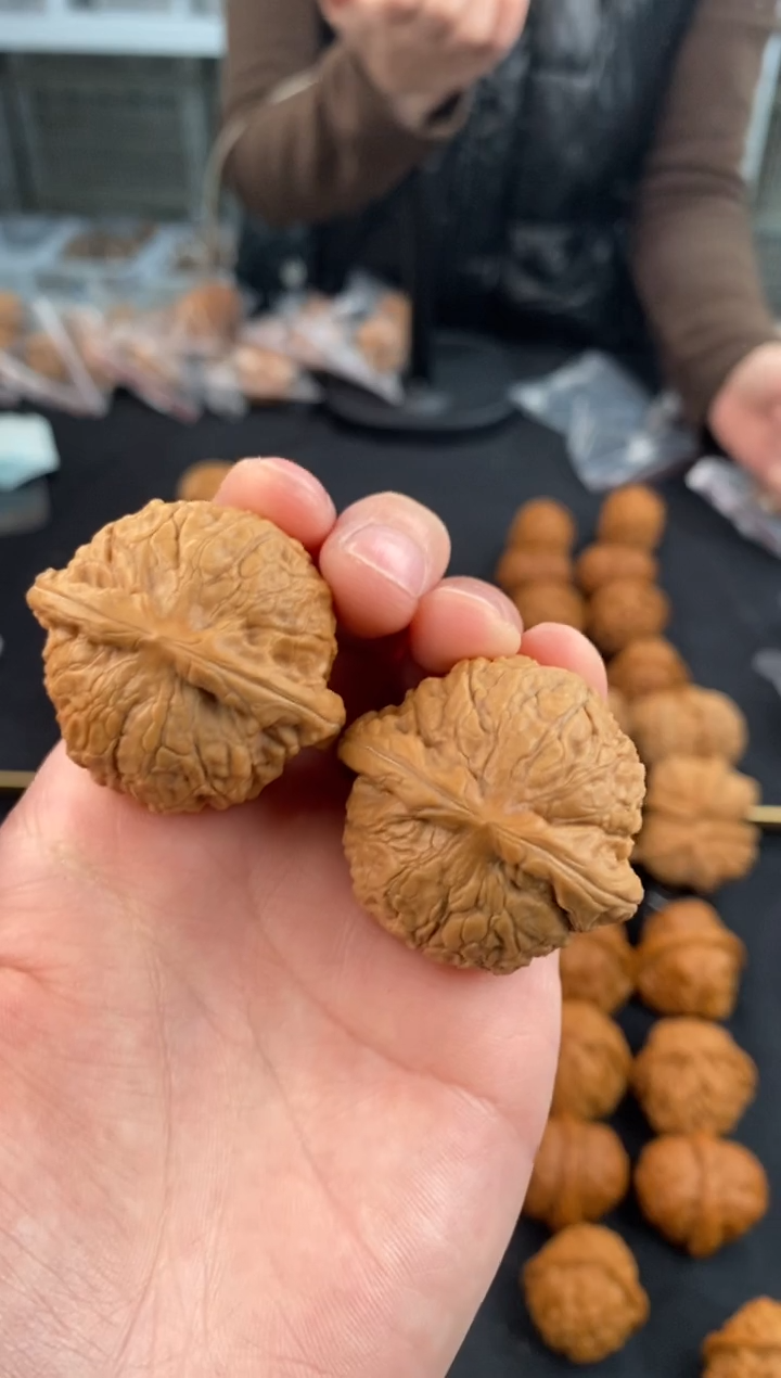 【闪购商品】文玩核桃把件乾隆磨37-x456