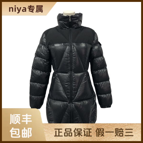妃鱼/盟可睐/锦纶/羽绒服/95新/凡3/8