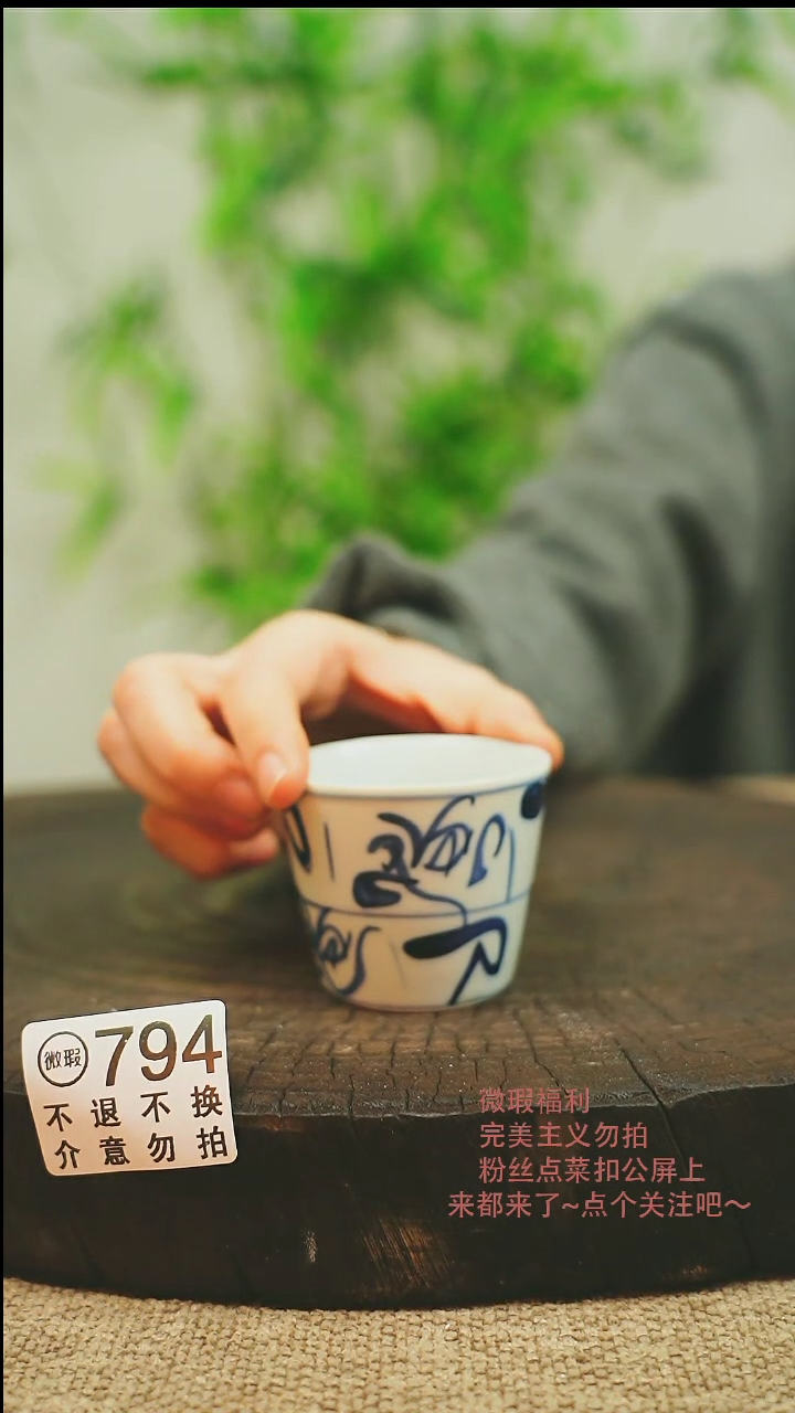 【闪购商品】微瑕景德镇手工手绘794