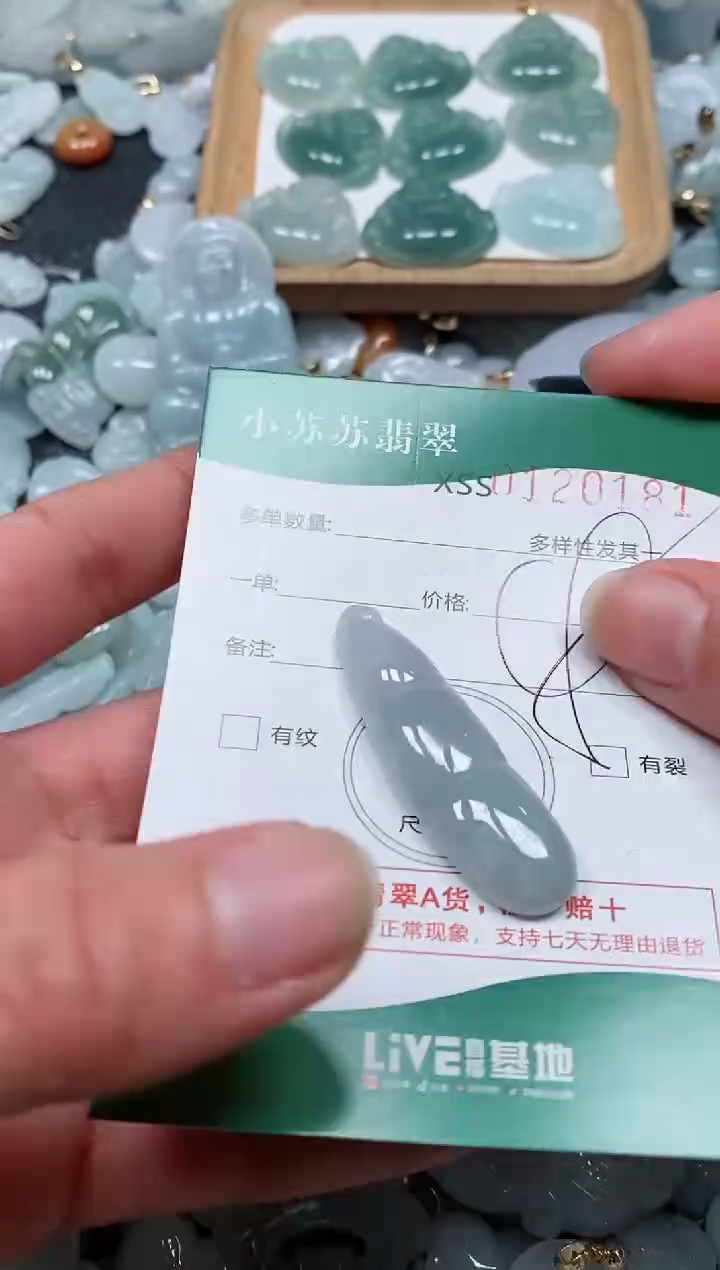 【闪购商品】翡翠颈饰未镶嵌闪购商品0120181