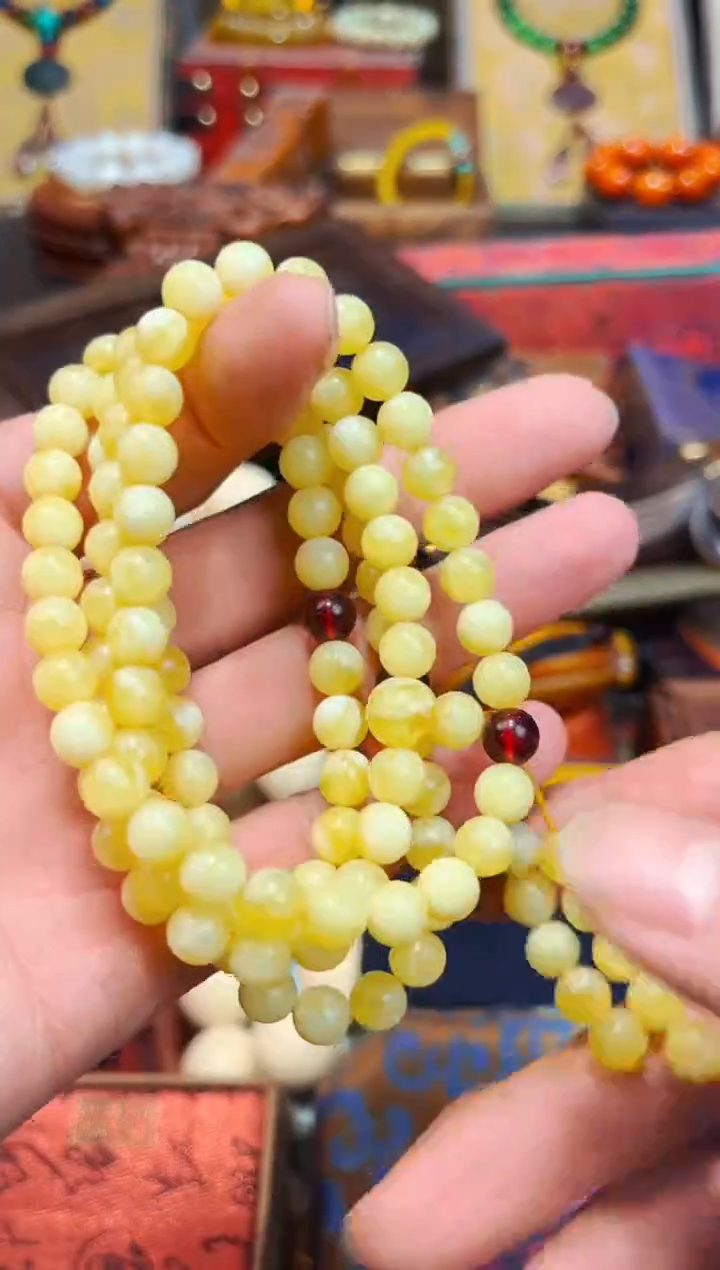 【闪购商品】蜜蜡裸石未镶嵌Q六弟专属高端精品24