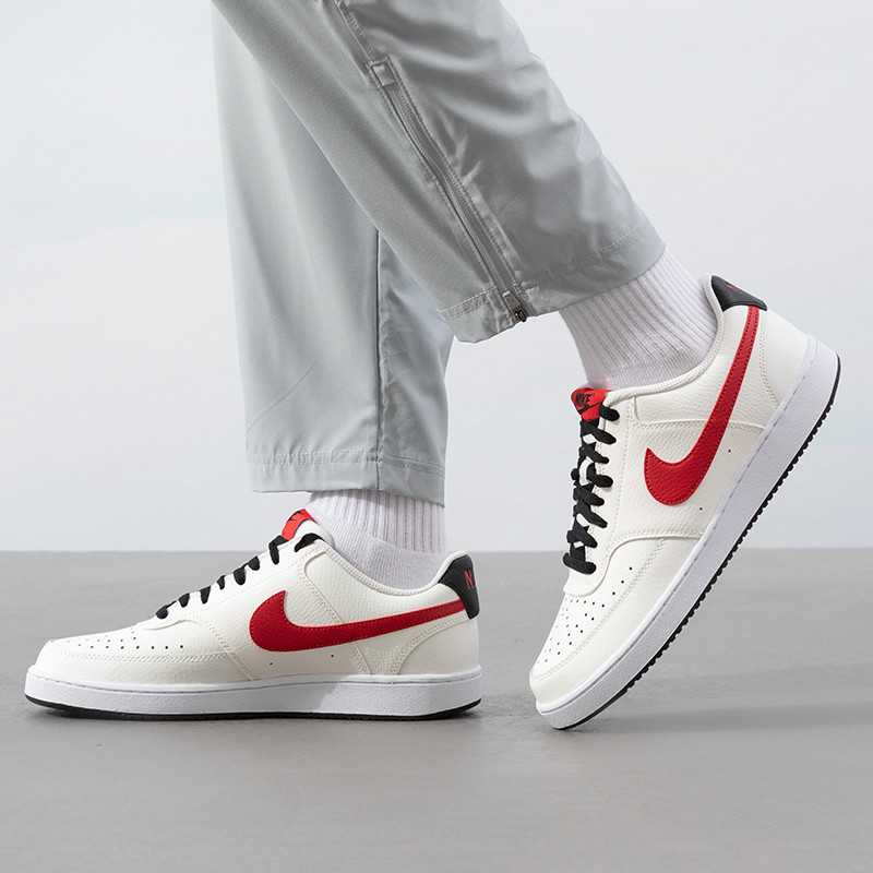 耐克男鞋低帮板鞋2025春秋新款COURT时尚轻便运动鞋休闲鞋 DM1187
