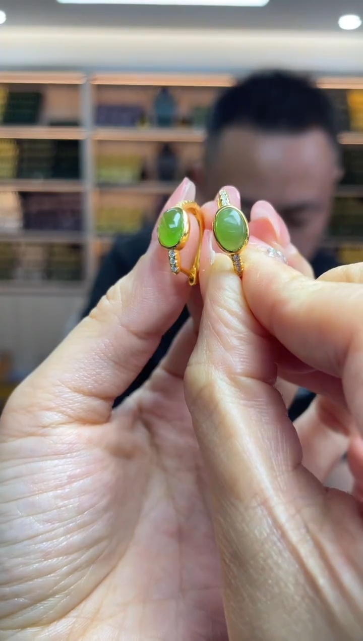 【闪购商品】和田玉·银S925镶嵌多样性发一件