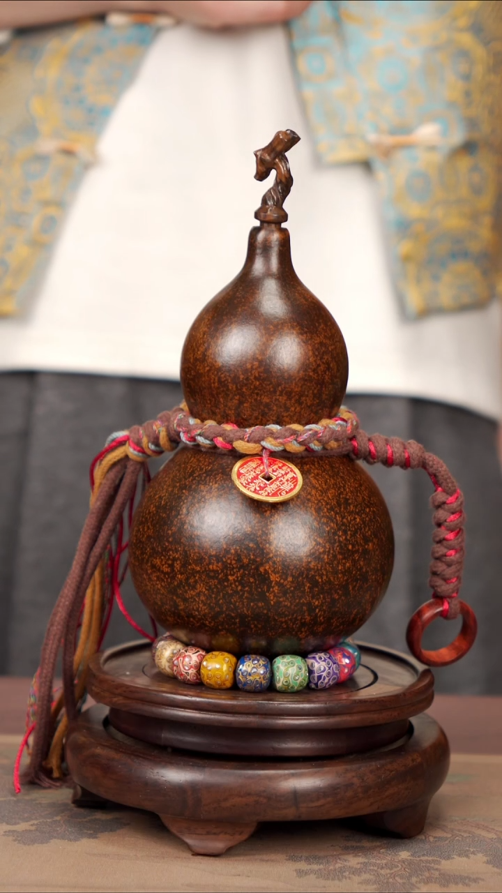 【闪购商品】61易林大漆酒葫芦----158