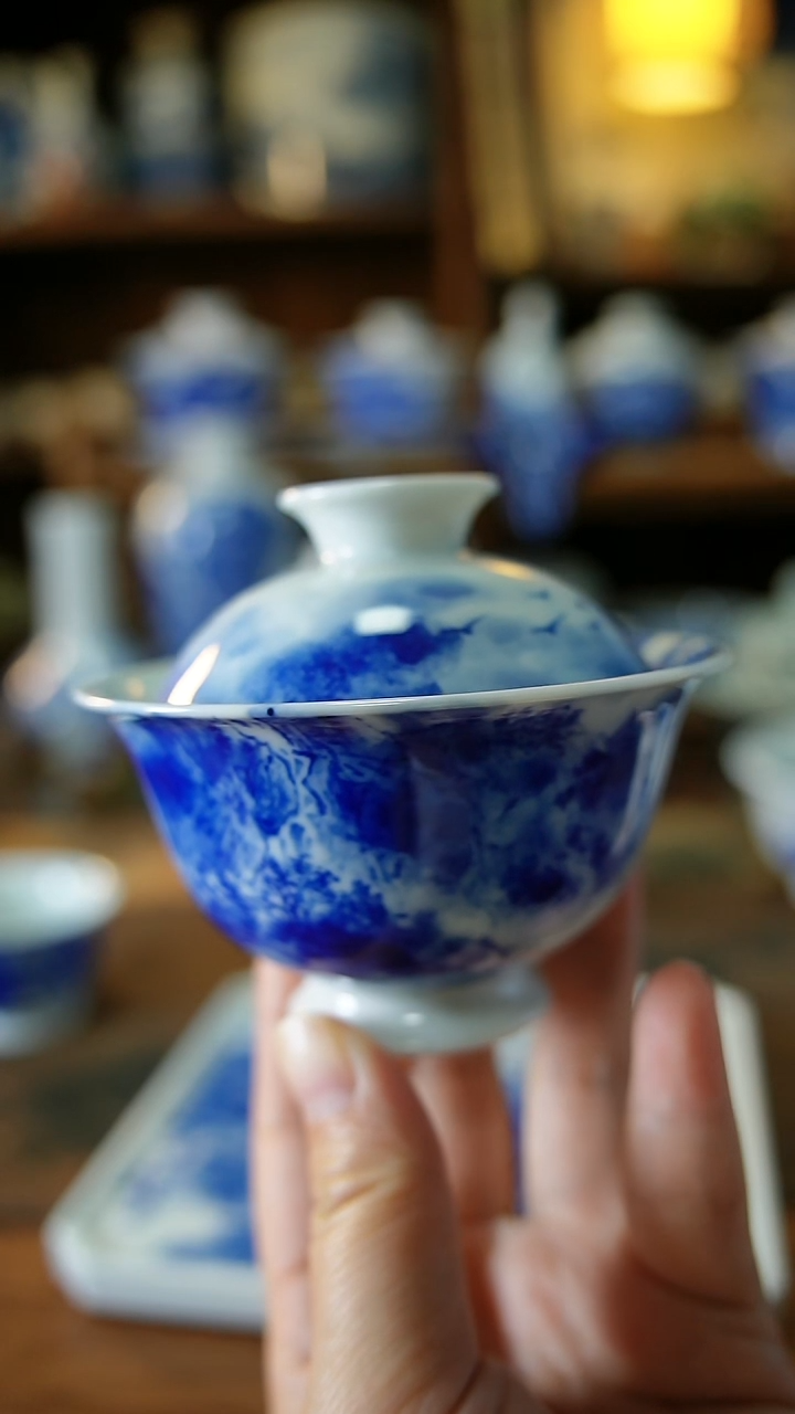 守**兔景德镇手工手绘茶具