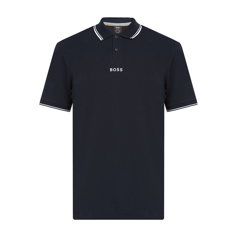 BOSS雨果博斯男士奢侈品polo衫商务休闲翻领短袖Polo衫boss男装