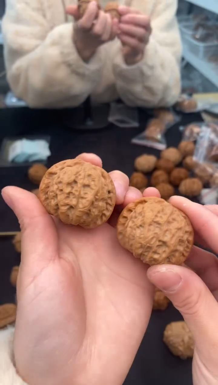 【闪购商品】文玩核桃把件血麒麟40-t358