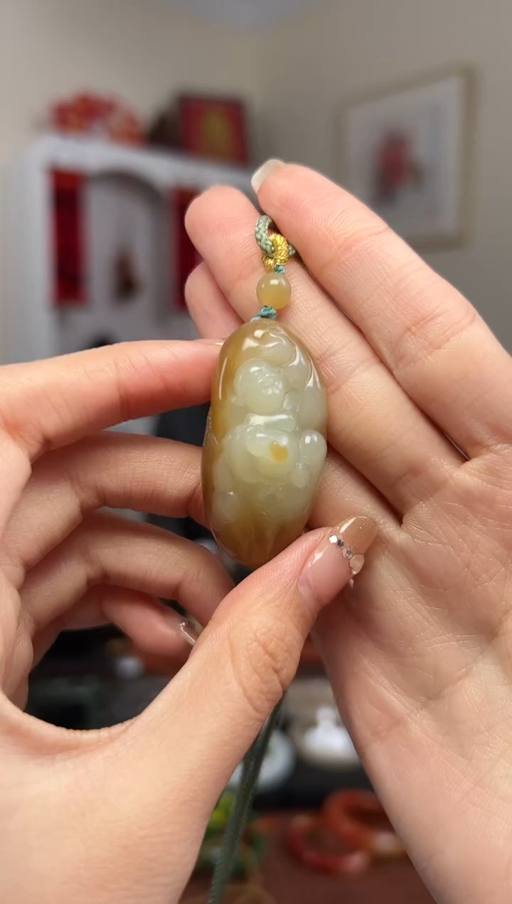 【闪购商品】和田玉颈饰未镶嵌佛 