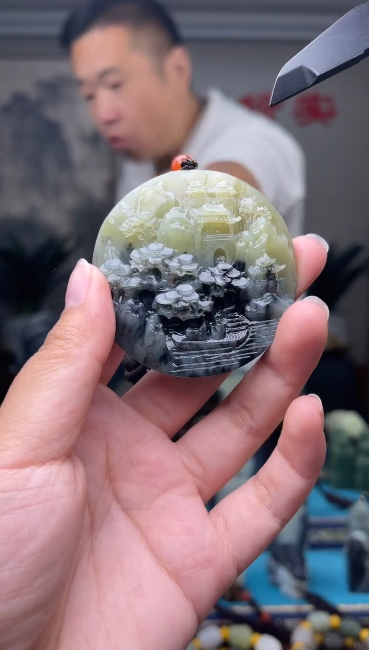 未镶嵌和田玉挂件1