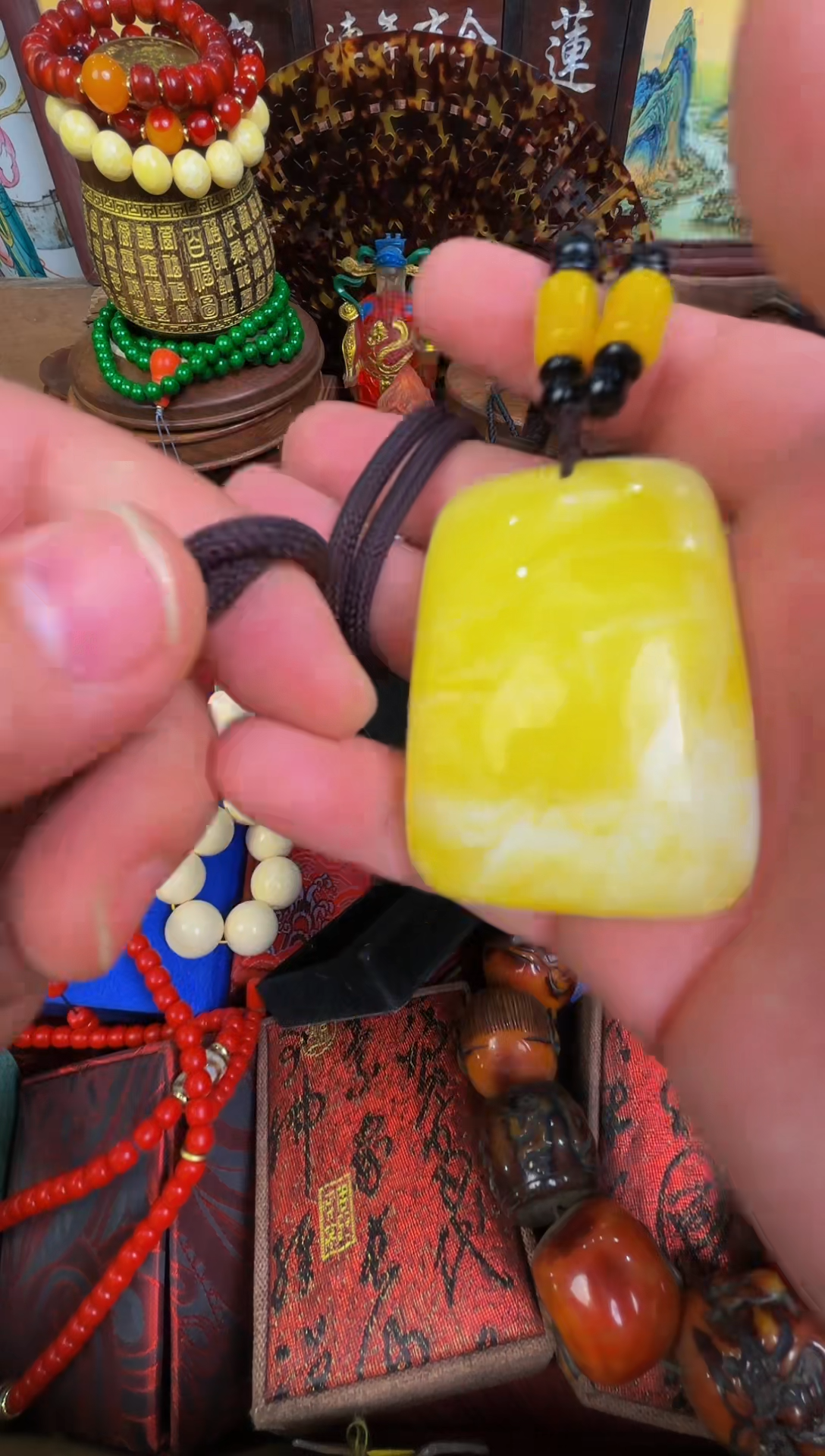【闪购商品】蜜蜡手链未镶嵌楠专属哈哈哈哈哈