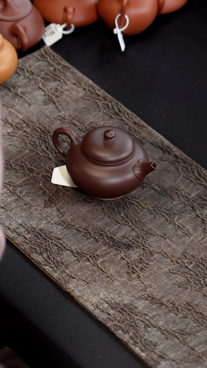 【闪购商品】紫砂茶壶老紫泥如懿壶170CC