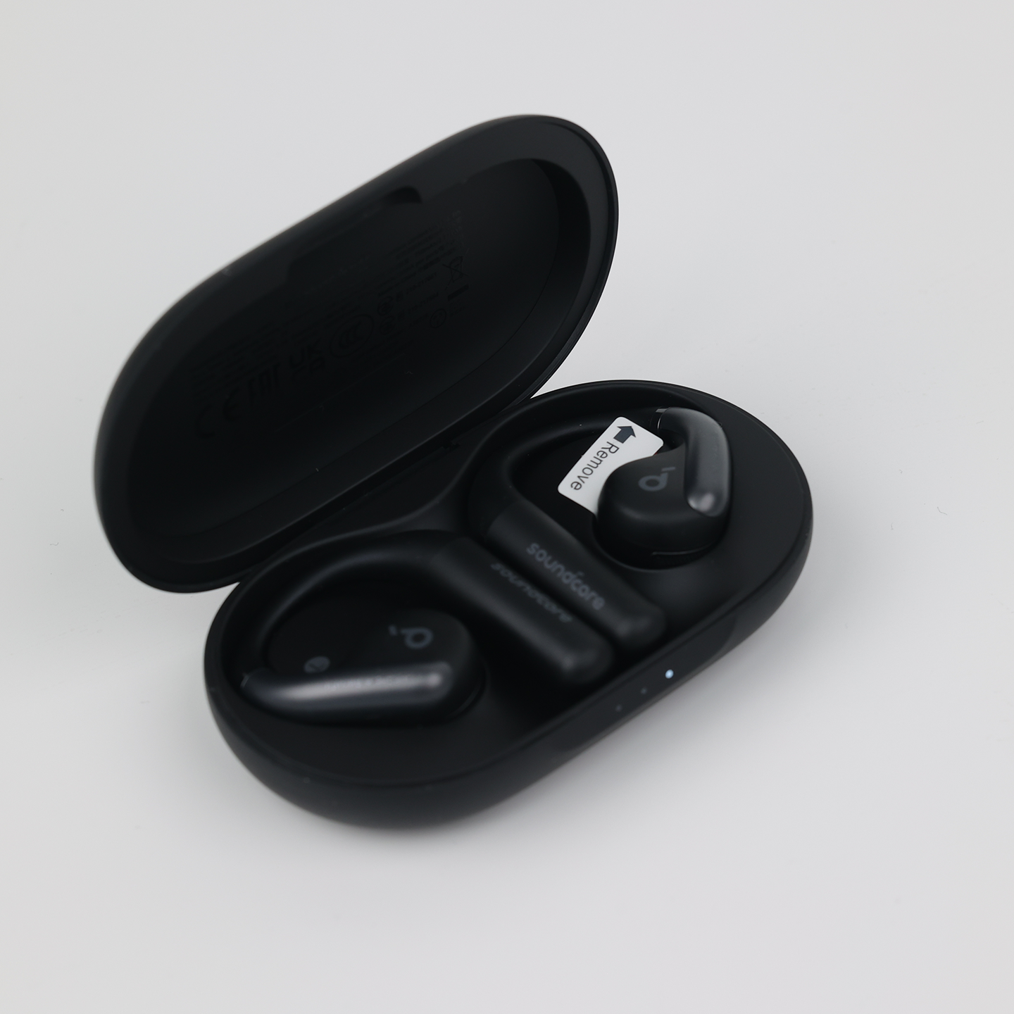 99新 soundcore/声阔 AeroFit轻跃线云感不入耳开放蓝牙耳机