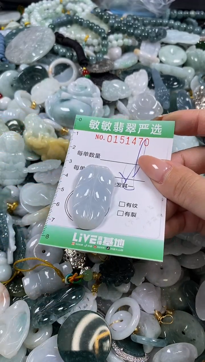 翡翠未镶嵌颈饰闪购0151470