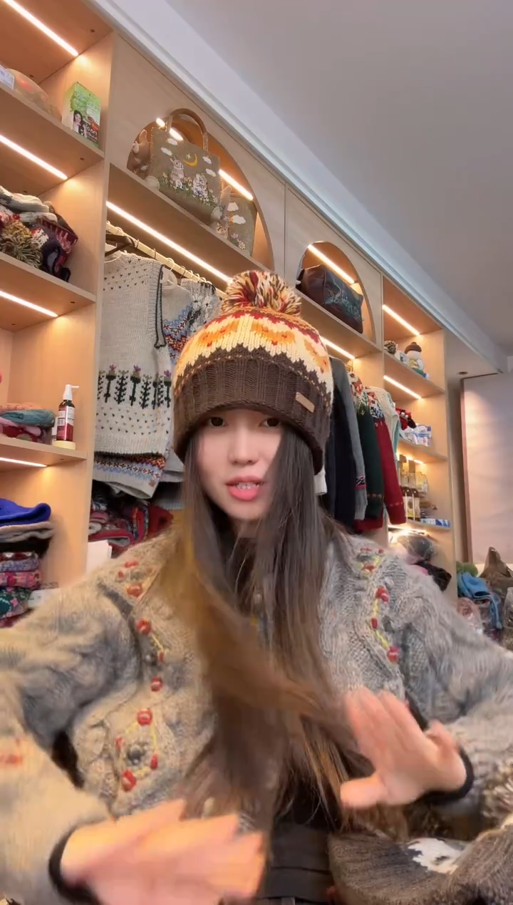 羊毛美拉德狐狸帽 
