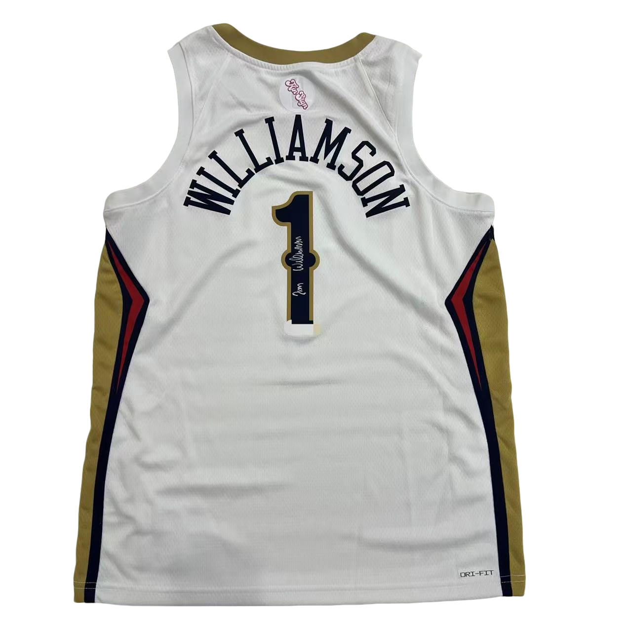 【KinSign】 锡安亲签 鹈鹕时期亲签球衣SW签名收藏（含FA证书）