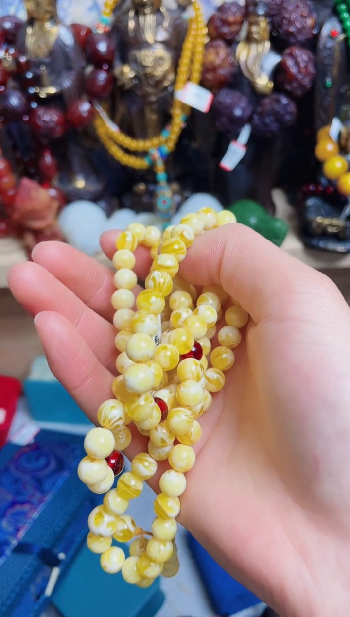 【闪购商品】蜜蜡颈饰未镶嵌梦梦专属直播链接f8