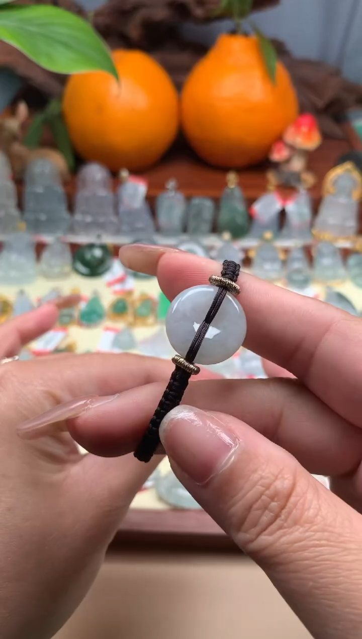 【闪购商品】翡翠手绳未镶嵌平安扣