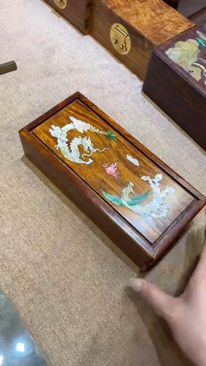 木龙凤呈祥大机关盒