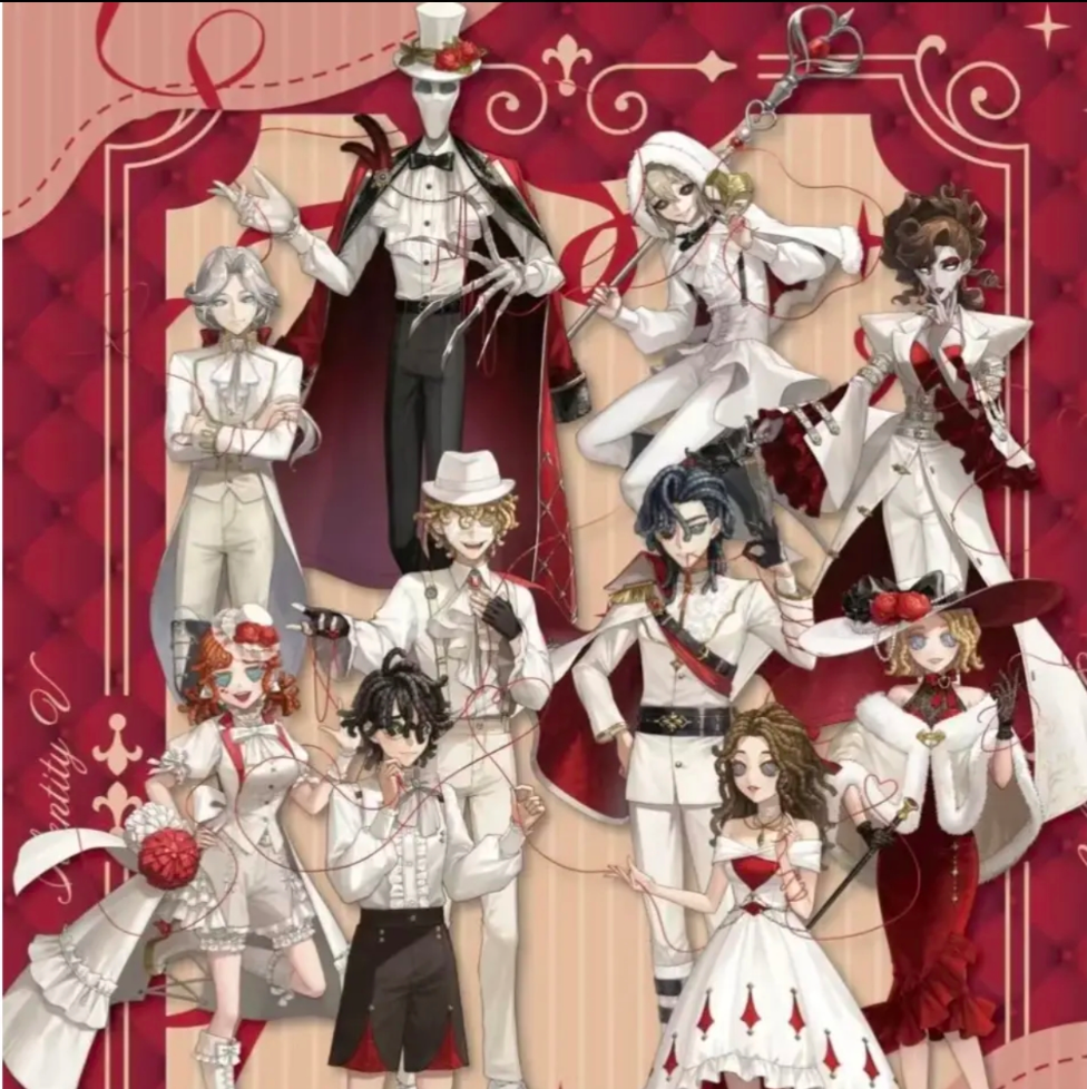 【第五人格】命运的红线情人节系列吧唧徽章相卡