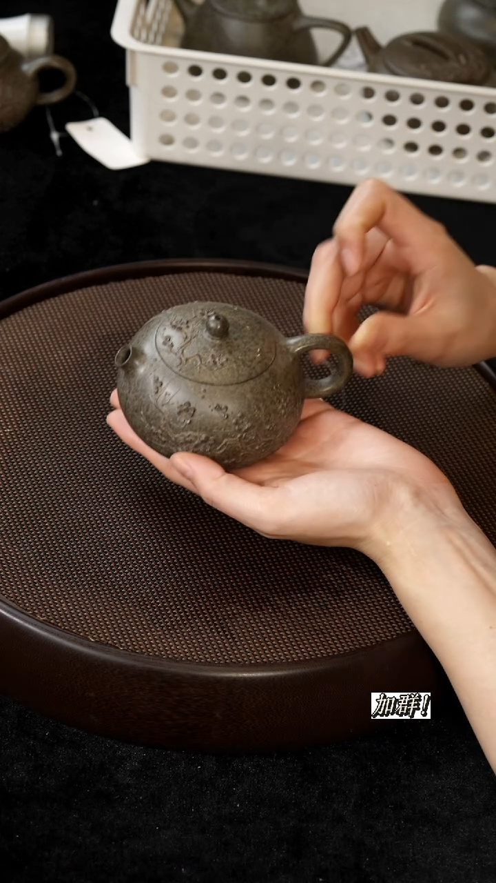 茶壶紫砂CCF713103烟雾天青西施170c