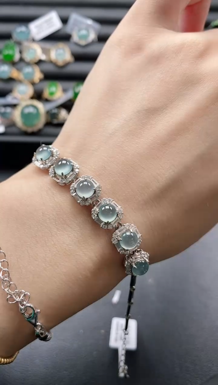 【闪购商品】翡翠戒指银S925镶嵌11111