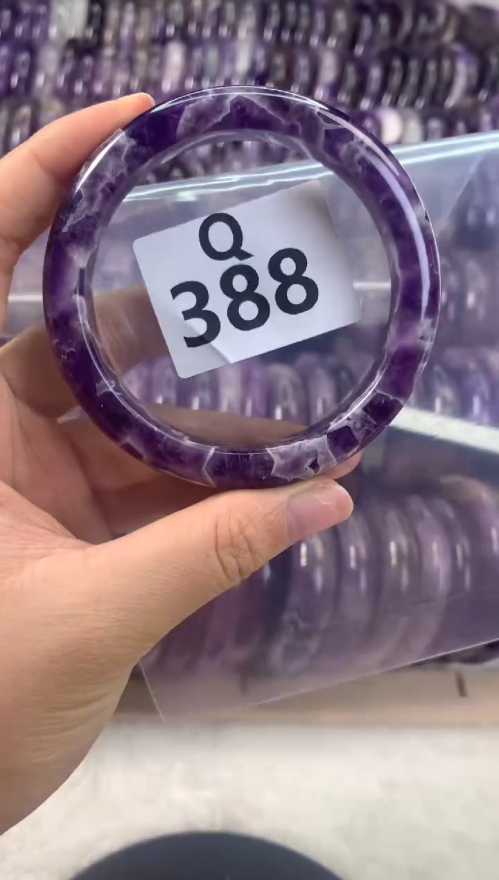 【闪购商品】水晶水晶手镯Q未镶嵌388-59