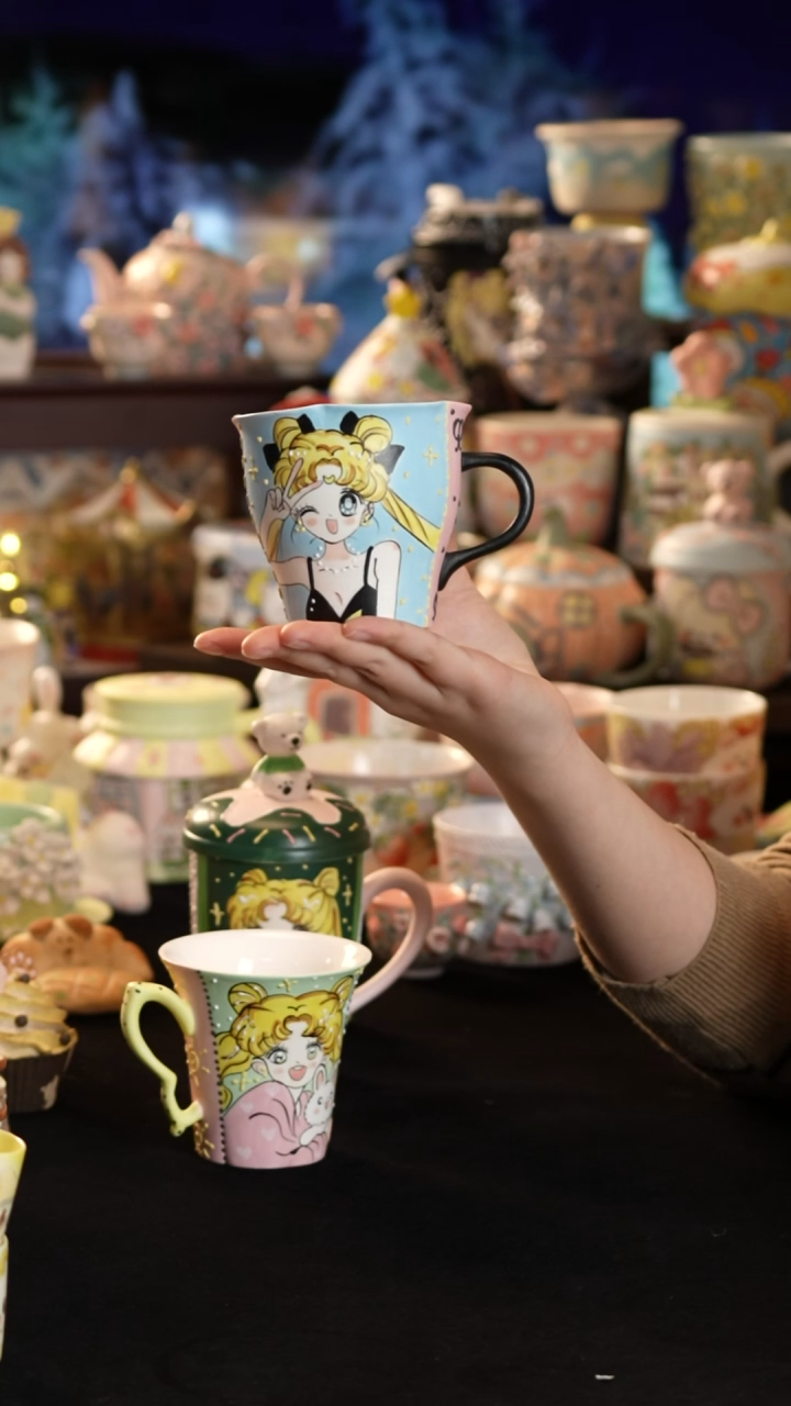 其他陶景德镇釉下彩手绘设计师款陶瓷