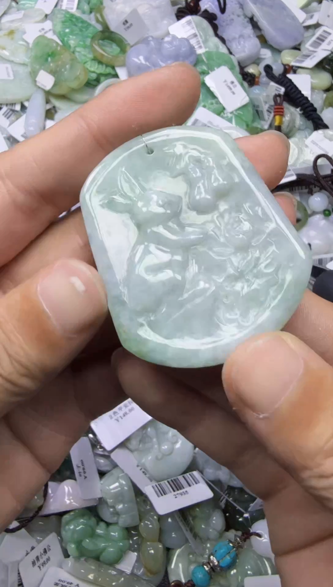 【闪购商品】翡翠颈饰未镶嵌00018128