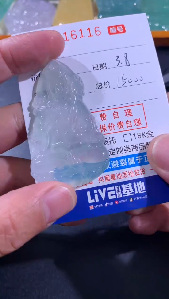 【闪购商品】翡翠颈饰未镶嵌天然A货翡翠