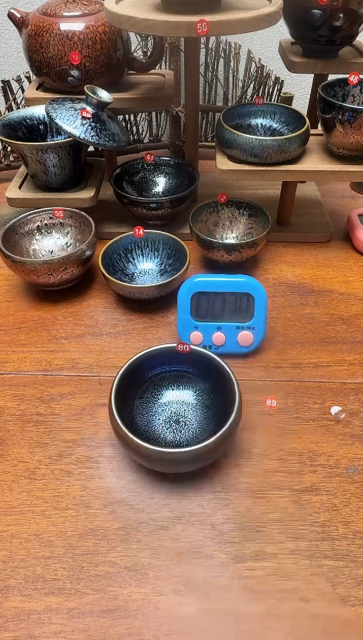 茶盏小**叔80号建盏工匠茶器